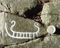 Bornholm, Brogaard, painting